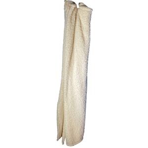 Super Soft Plush Throw Blanket Cozy‎ Cream White